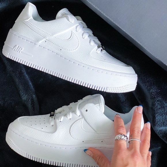 Nike Shoes - Nike Air Force 1 Sage Low Sneaker in White